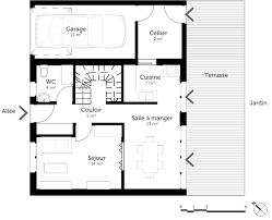 Beaucoup de charme pour cette. Plan Maison Avec 2 Chambres Et Garage Ooreka