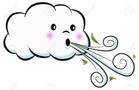 An Image Of A Cute Cloud Blowing Wind Isolated On White Vector Illustration Illustration Affiliate Blowing Wind Immagini Disegno Per Bambini Nuvole