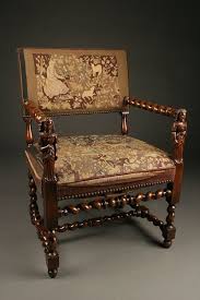 17th Century Style French Style Armchair Circa1870 Armchair French Style Armchair Antique Chairs