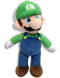 Super Mario Bros Luigi Plush Includes 1 Themed Plush Doll Polyester 9 5 High This Is Super Mario And Luigi Super Mario Brothers Party Mario And Luigi