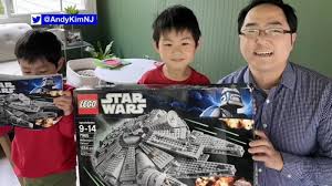 This sub is for lego star wars only. Nj Congressman Andy Kim Builds Lego Star Wars Millennium Falcon With 2 Sons Abc7 New York