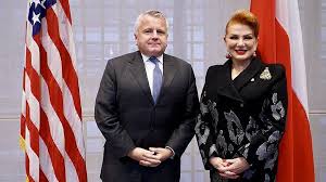 Share georgette mosbacher quotations about risk, money and goals. Us Ambassador To Poland Israel Should Apologize For Holocaust Remarks