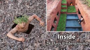 Check spelling or type a new query. 28 Days Build And Living In Secret Underground House Youtube