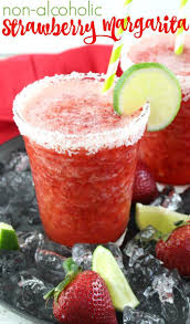 Non Alcoholic Frozen Strawberry Margarita Drink Recipes Nonalcoholic Frozen Strawberry Margarita Drinks Alcohol Recipes