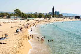 I recommend you to take the renfe trains and go to a nicer beach. Top Beaches In Barcelona Spain