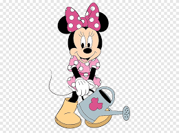 Print coloring of disney and free drawings. Minnie Mouse Mickey Mouse The Walt Disney Company Clarabelle Cow Coloring Pages Png Pngegg