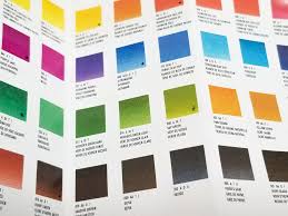 Winsor Newton Cotman Color Chart Artistcheatsheet