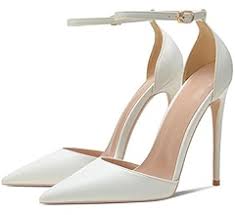 Amazon.com | Vujkliy Women's Pointed Toe Stiletto Heel 12CM/4.7IN Sandals Fashion Shallow Mouth Bag Toe Bag Heel Hollow High Heels,Black,5 | Heeled Sandals