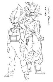 Goku vs black goku goku y vegeta coloring book pages coloring sheets goku goes super saiyan image dbz gohan vs cell dbz drawings ball drawing. Vegeta Goku Dragon Ball Z Coloring Pages Coloring And Drawing