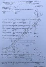 Đến chiều 1/4, bộ giáo dục. Gá»£i Y Ä'ap An Mon Toan Ma Ä'á» 117 Thi Tá»'t Nghiá»‡p Thpt Quá»'c Gia 2020 Thá»i Ä'áº¡i