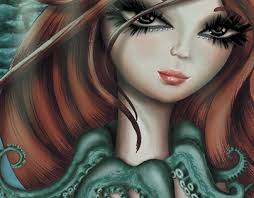 Blue Girl Mermaid Projekt :: Photos, videos, logos, illustrations and  branding :: Behance