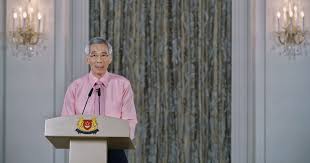 Prime minister lee hsien loong (pm lee): Pm Lee Advises President To Dissolve Parliament Issue Writ Of Election