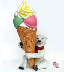 1 pc ice mold penguin niedźwiedź polarny ice grid zestaw diy kreatywny silikonowy polar zwierząt taca na kostki lodu silikonowe formy. Figure Decoration Polar Bear With Flavored Ice Cream Thecrazyfifties Es