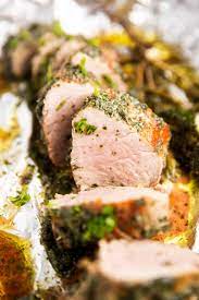 (this is not a typo.) line a casserole or small baking dish with aluminum foil. The Best Baked Pork Tenderloin Savory Nothings