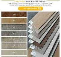 Hot Sell Household Waterproof Click Spc WPC Lvt Vinyl ...