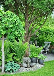 30 Simple Shade Garden Design Ideas Schattengarten Garten Garten Design