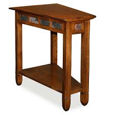 Wedge End Table Rustic Side Table Wedge End Table Rustic End Tables