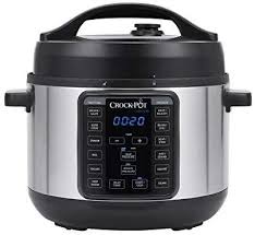 Amazon Com Crock Pot 8 Quart Multi Use Xl Express Crock Programmable Slow Cooker And Pressure Cooker With Manual P Steel Pressure Cooker Pressure Cooker Crock