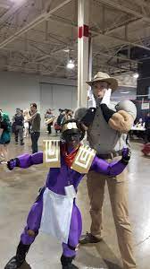 Some great Old Joseph and Star Platinum cosplay (Anime North) :  r/StardustCrusaders