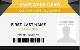 Please, check the box to confirm you're not a robot. 5 Best Employee Id Card Format In Word Microsoft Word Id Card Templates