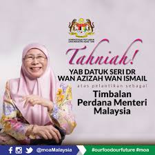 Wan azizah binti wan ismail (jawi: Ismailhjbakar Twitterren Tahniah Kepada Yab Datuk Seri Dr Wan Azizah Wan Ismail Atas Pelantikan Sebagai Timbalan Perdana Menteri Malaysia