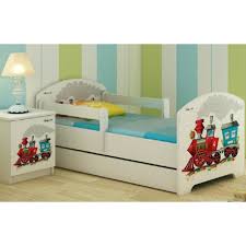 A typical single, twin or bunk mattresses are 38 width x 75 length. Children Beds Train