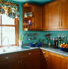 Darker Cabinets Turquoise Kitchen Decor Turquoise Kitchen Cabinets Teal Kitchen Walls