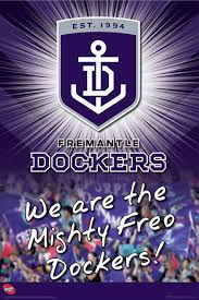 Afl Fremantle Dockers Poster 61x91cm Picture Print New Art Fremantle Dockers Dockers Fremantle Football Club
