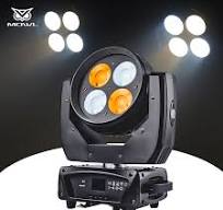 200W 4 Augen Warm Cool White DMX COB Blinder LED Par Moving Head Lights für  die Bühnen hochzeits kirche