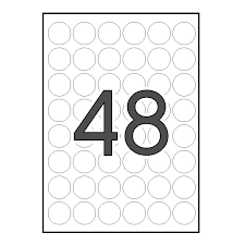 Maybe you would like to learn more about one of these? Apli 30 X 30 Etiquetas Blancas Circulares 25 Hojas Supermercado De Etiquetas