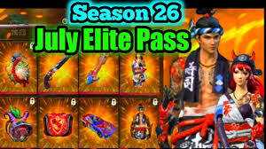 Free fire recently got its season 25 elite pass on 1st june 2020, and the leaks of next free fire elite pass has already been starting coming out. Season 26 Elite Pass Free Fire July 2020 Elite Pass Free Fire Rasmic Raaz Youtube