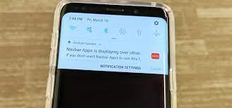 I have installed the screen lock pro app which allows you to log off by clicking a home screen icon or tapping on a notification drawer entry. How To Disable Those Annoying Displaying Over Other Apps Notifications On Your Galaxy S9 Android Gadget Hacks
