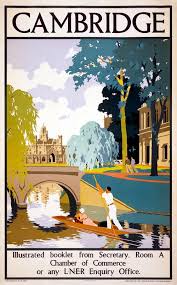 Cambridge Vintage Travel Poster Vintage Travel Posters Retro Travel Poster Travel Posters