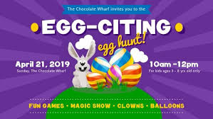 Purple Easter Egg Hunt Facebook Video Easter Poster Event Poster Template Easter Poster Design