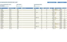 Warehouse Inventory Sheet Template Templates Inventory Excel