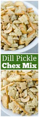 Dill Pickle Chex Mix My Alltime Favorite Chex Mix Chex Cereal Bagel Chips Pretzel Sticks And Cashews Coa Fingerfood Party Happchen Rezepte Lachs Happchen