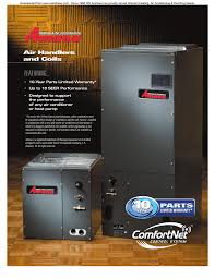 The goodman gsx160481 4 ton 16 seer air conditioner model only costs about $2,400. Amana Air Handler And Coil Cd Manualzz