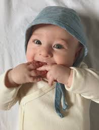 Gender Neutral Baby Bonnet, Boys Girls Hat, Baby Boy Sunhat, Unisex Cotton  Baby Bonnet, Sproutling Baby Bonnet