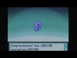 Shiny Larvitar Evolves To Shiny Pupitar Fully Legit