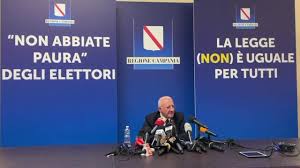 De Luca corrosivo sul Pd, cita Parmenide: Essere è, non essere non è