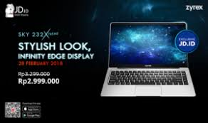 Sebagai informasi, sebelum sky 360 ini, zyrex merilis sky 232x yang menawarkan dimensi bingkai lcd super tipis seperti kebanyakan laptop premium saat ini. Jd Id Gandeng Zyrex Angkat Laptop Sky 232 Xtreme Unbox Id