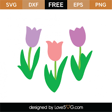 Use our flower pngs, flower vectors and more! Free Tulip Flowers Svg Cut File Lovesvg Com