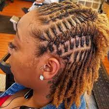 Supplemental styles for those days when you want something light and fun, plastic or fabric hair accessories bring color and charm without so much formality. Dreadlocks Hairstyles For Your New Look Locs Hairstyles Short Dreadlocks Styles Hair Styles