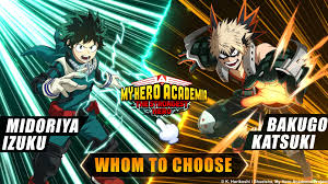 Note that these are not final, as the game is still in development. My Hero Academia The Strongest Hero Gameinfos Pressakey Com