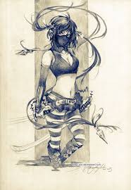 Sc Dj Goh Goh By Claparo Sans On Deviantart Deviantart Drawings Warrior Drawing Illustration Art