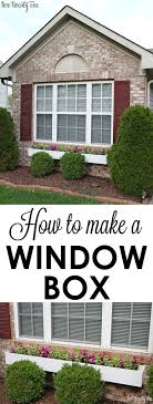 When the window box is filled with black potting soil, the mesh visually disappears. How To Make A Window Box