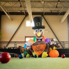 Trmesia thanksgiving inflatable 6ft turkey decoration indoor and outdoor thanksgiving blow up yard decorations with led light turkey blow up outdoor lawn display holiday inflatables decorations. Thanksgiving Specials At Pinstripes The Moco Show