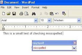 Add Free Spell Checker To Wordpad Notepad Or Anything You Type