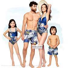 Prices start from just £7 (boys). Family Matching Swimsuits Tropical Matching Swimwear Family Etsy