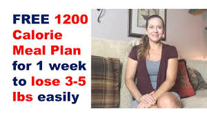 1200 Calorie Meal Plan 1200 Calorie Diet Plan For Weight